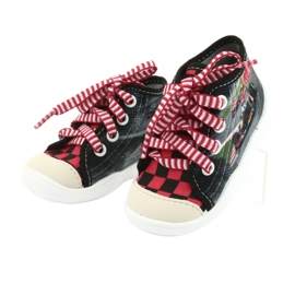 Befado dječje cipele 218P050 crno crvena siva 3