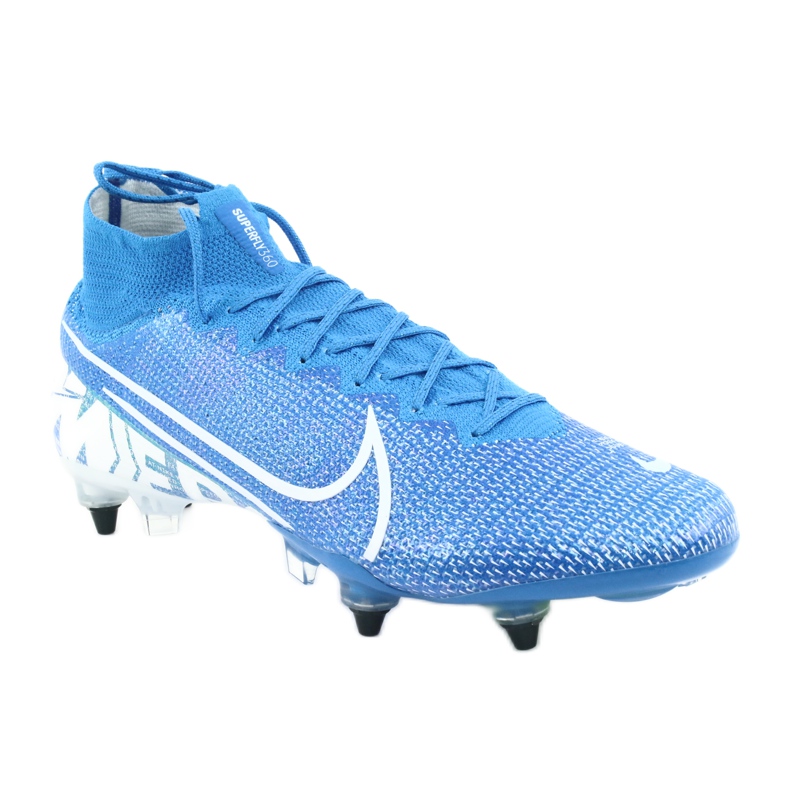 Nike Mercurial Superfly 7 Elite SG-Pro Ac M AT7894-414 nogometne cipele plava 1