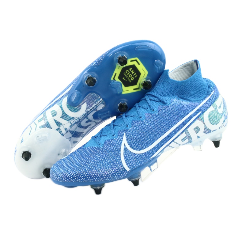 Nike Mercurial Superfly 7 Elite SG-Pro Ac M AT7894-414 nogometne cipele plava 6