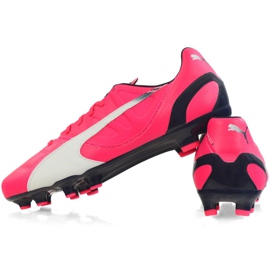 Kopačke Puma Evo Speed ​​3.3 Fg M 103014 03 ružičasta ružičasta 2