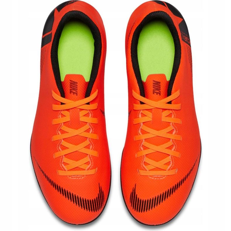 Nike Mercurial Vapor 12 Club Mg Jr AH7350-810 nogometne cipele naranča naranča 1