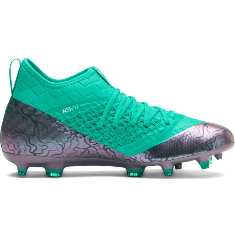 Kopačke Puma Future 2.3 Netfit Fg Ag Color Shift M 104832 01 zelena zelena 2