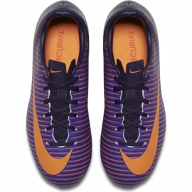 Nike Mercurial Vapor Xi Fg Jr 831945-585 nogometne cipele ljubičasta ljubičasta 1