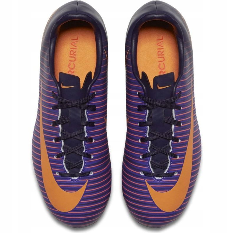 Nike Mercurial Vapor Xi Fg Jr 831945-585 nogometne cipele ljubičasta ljubičasta 1