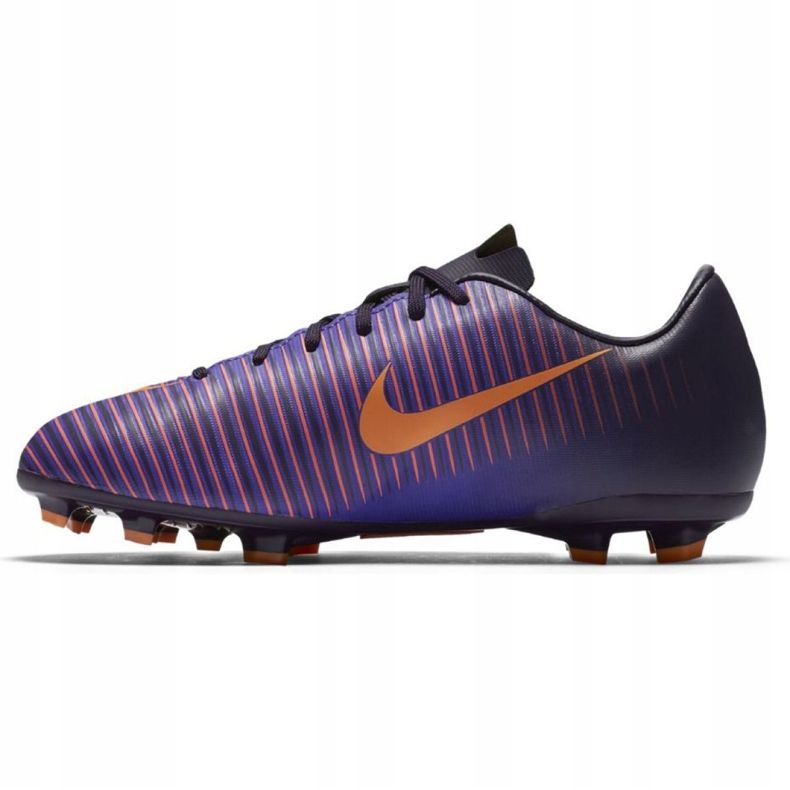 Nike Mercurial Vapor Xi Fg Jr 831945-585 nogometne cipele ljubičasta ljubičasta 2