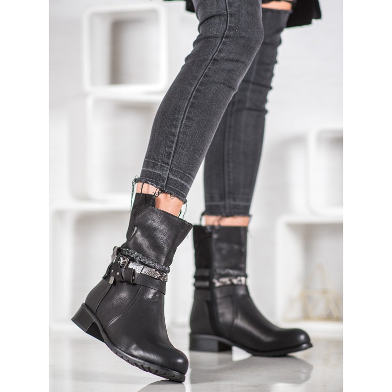 Super Mode Visoki radnici crna 2