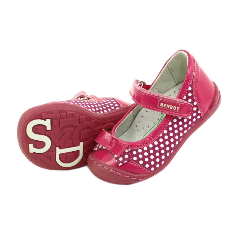 Balerinke za djevojčice Ren But 1405 roze ružičasta bijela 5