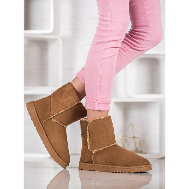 Lucky Shoes Devečke čizme za snijeg smeđa 1