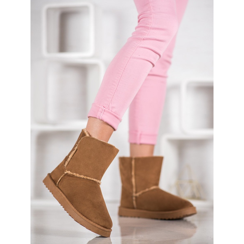 Lucky Shoes Devečke čizme za snijeg smeđa 2