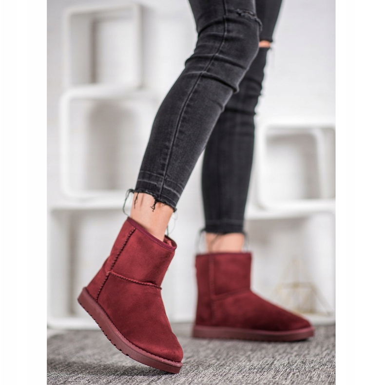 SHELOVET Klasični mukluki crvena 2