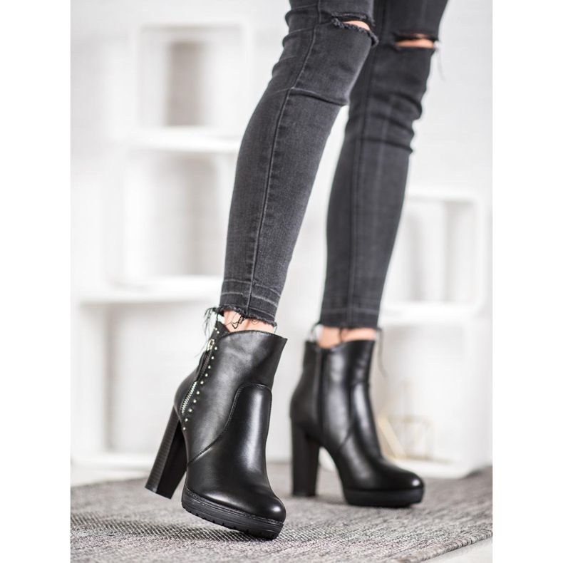 Kayla Čizme na post crna 1