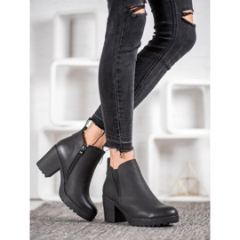 J. Star Čizme na visoku petu crna 2