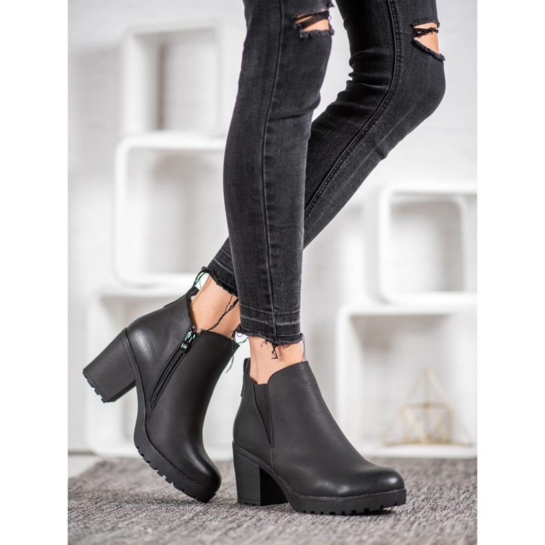 J. Star Čizme na visoku petu crno 2