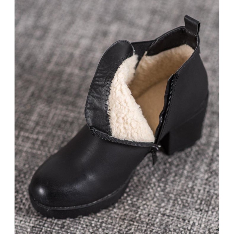 J. Star Čizme na visoku petu crno 1