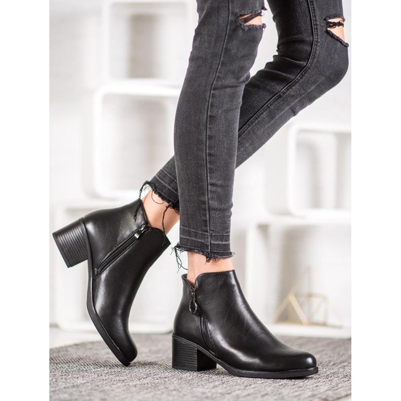 J. Star Tople čizme s eko kožom crna 2