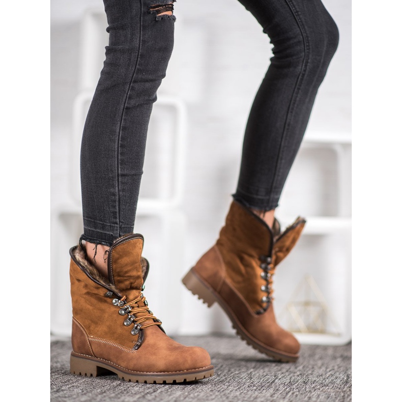 SDS Čizme s namotanom drškom smeđa 2