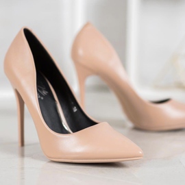 Small Swan Seksi visoke potpetice smeđa 2