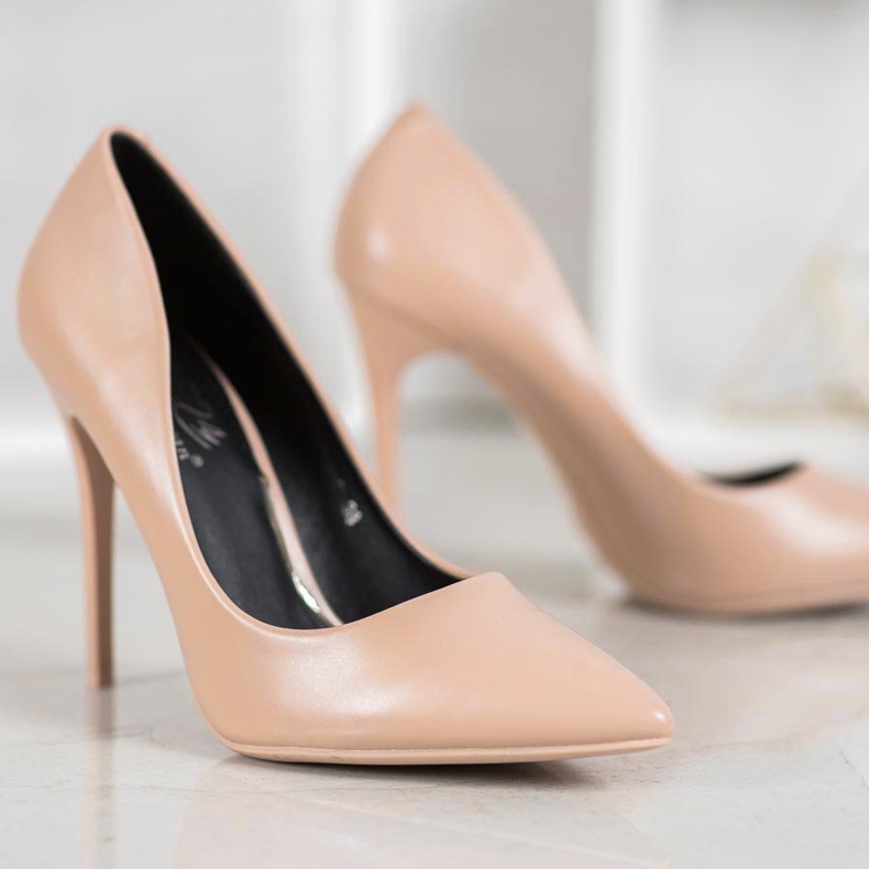 Small Swan Seksi visoke potpetice smeđa 2