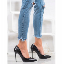 Small Swan Seksi visoke potpetice crno 1