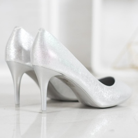 Comer Srebrne lakirane igle siva 1