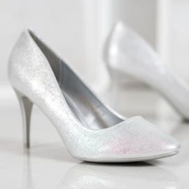 Comer Srebrne lakirane igle siva 2