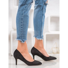 SHELOVET Crne antilop pumpe crno 2