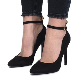 Crne pumpe na rajskoj peti crno 2