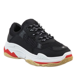 Crne moderne sportske cipele D1901-1 crna 1