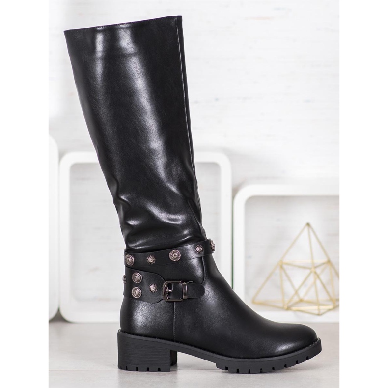 Gogo Jakne za jahanje sa mlaznicama crno 1