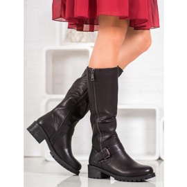 Sixth Sense Čizme sa kopčom crno 1