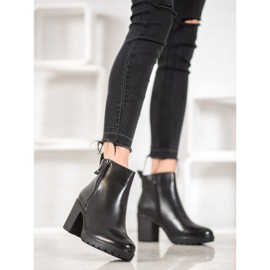 Bella Paris Ležerne čizme od eko kože crna 2