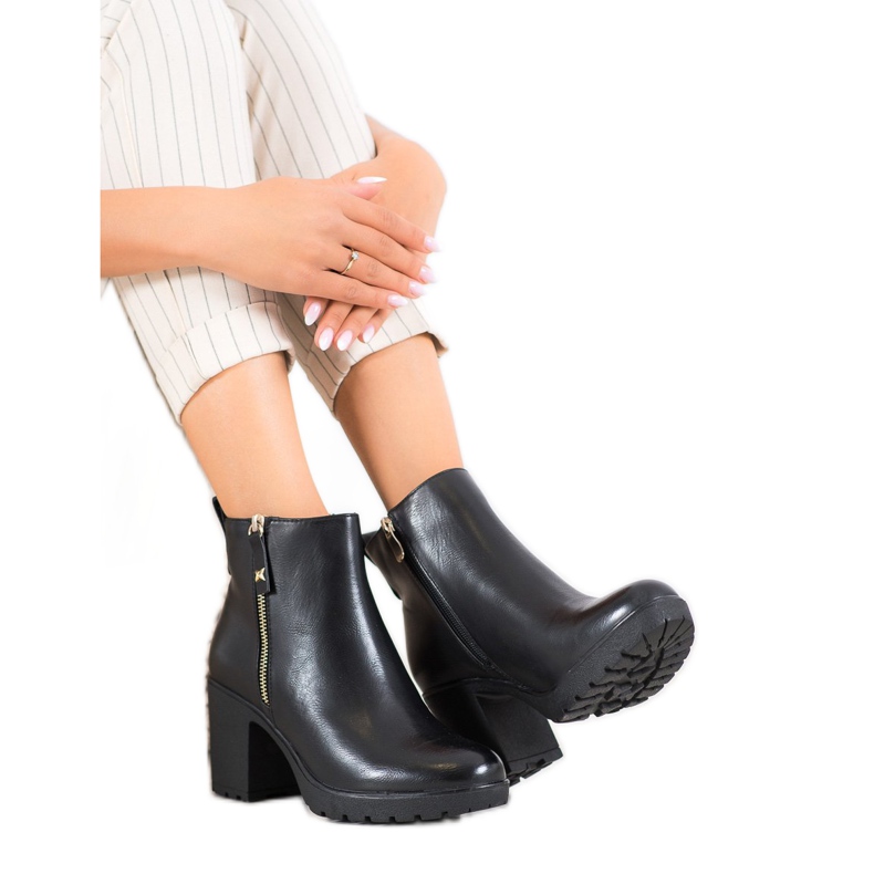 Bella Paris Udobne čizme s izolacijom crna 2