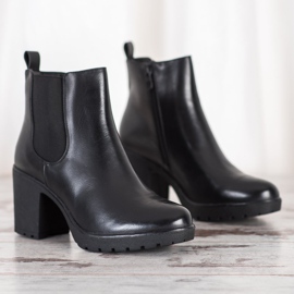 Bella Paris Tople čizme na štiklama crna 2