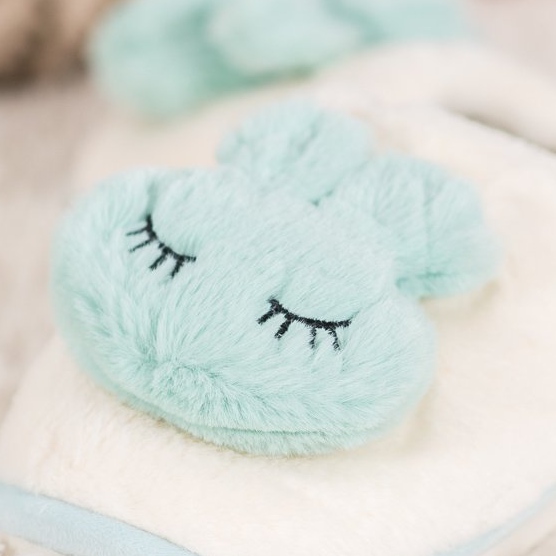 SHELOVET Tople papuče plava 2