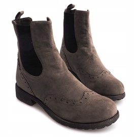 Klasične čizme Chelsea 318 kaki 1