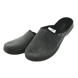 Befado muške cipele pu 548M014 crna siva 3