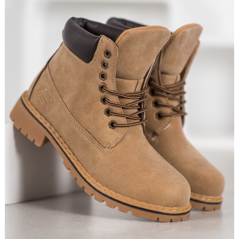 Haver Planinarske čizme s eko kožom smeđa 2