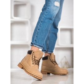 Haver Planinarske čizme s eko kožom smeđa 1