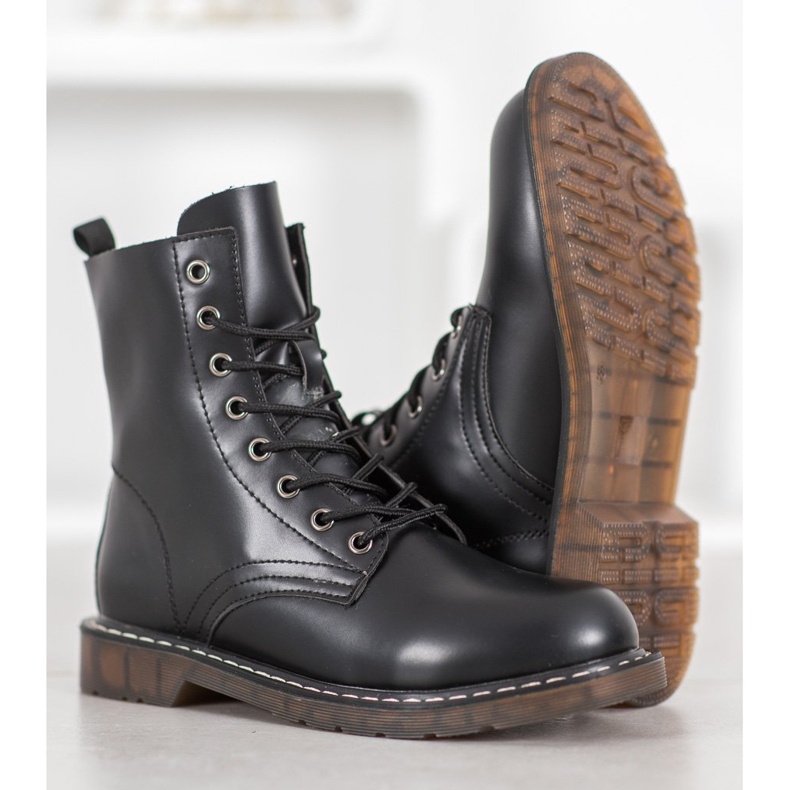 Kylie Elegantni hvatači sa eko kožom crno 1