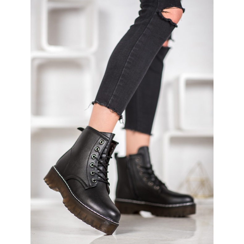 Kylie Fashion Trappers crna žuta boja 1