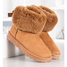 SHELOVET Mukluki sa krznom smeđa 2