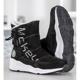 McKey Kožne čizme za snijeg crno 2