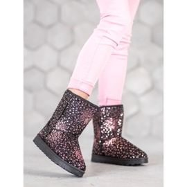 SHELOVET Topli mukluki sa šljokicama višebojan 1