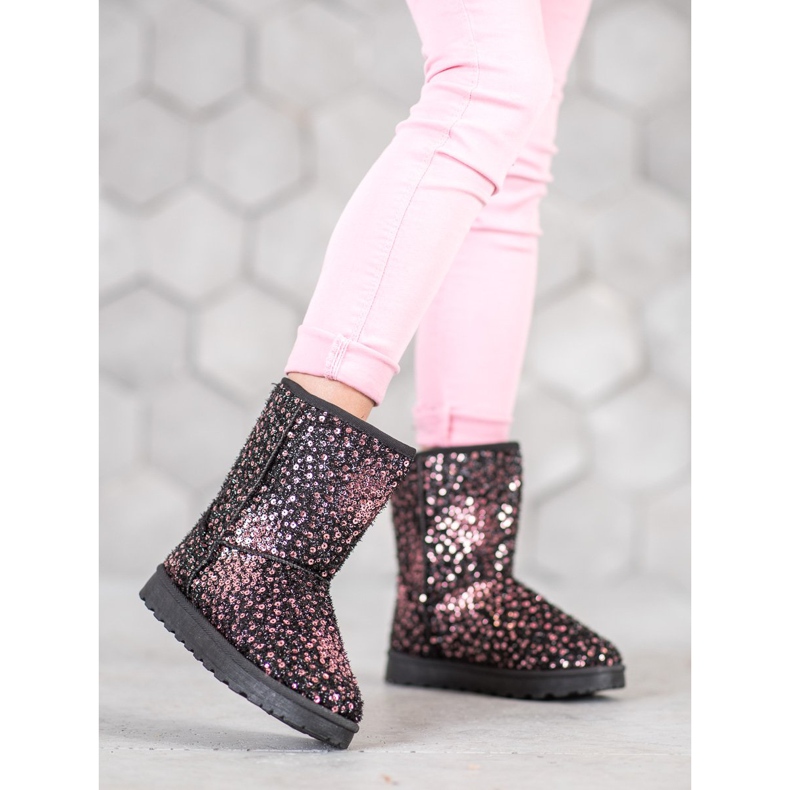 SHELOVET Topli mukluki sa šljokicama višebojan 1