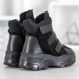 Bona Crne modne čizme crna 1