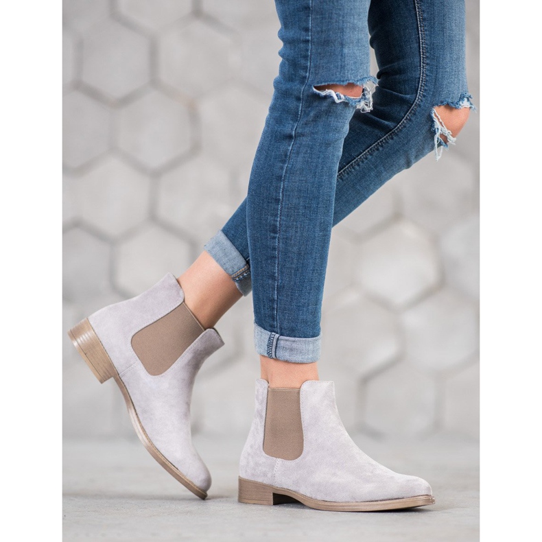 Sergio Leone Sive čizme Chelsea siva 1