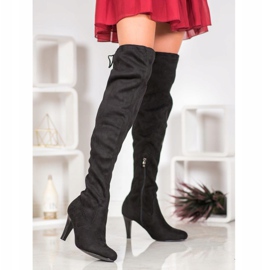 Filippo Čizme na visoku petu crno 1