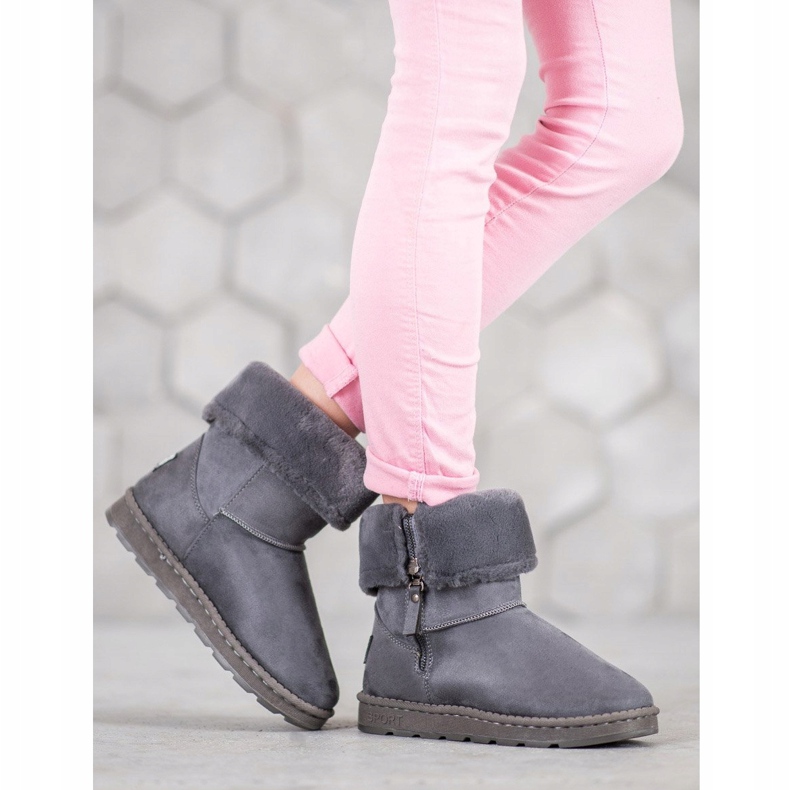 Bona Mukluki s namotanom drškom siva 1