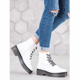 Sergio Leone Bijele cipele na platformi bijela 1