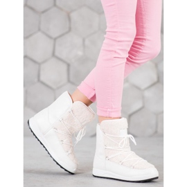 Small Swan Zimske čizme s ovčjom kožom bijela 1